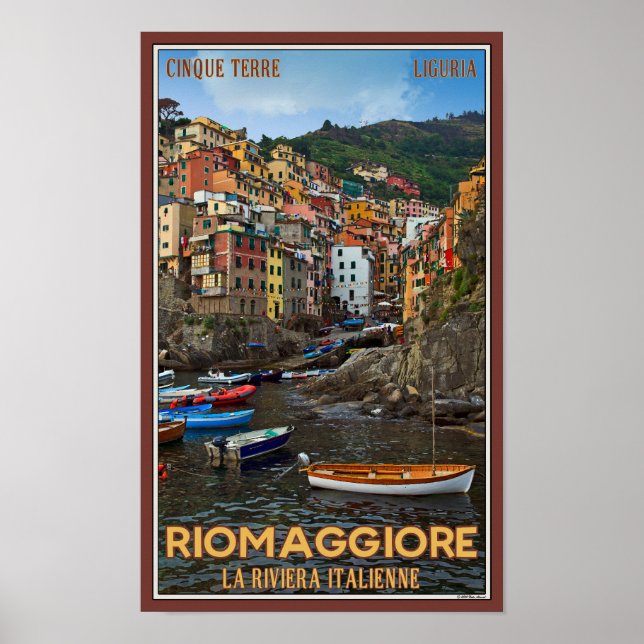 Poster Cinque Terre - Riomaggiore (Devant)
