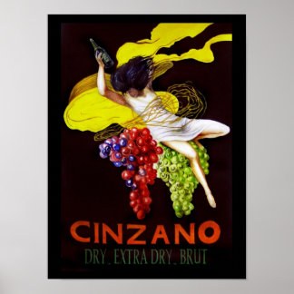 Poster Cinzano