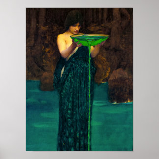 Poster Circe Invidiosa, 1892 par John William Waterhouse