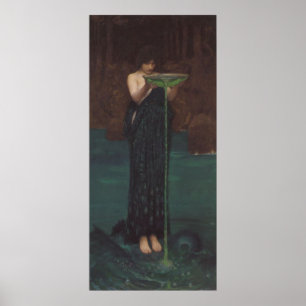 Poster Circe Invidiosa Canvas Print