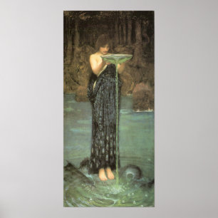 Poster Circe Invidiosa - John William Waterhouse
