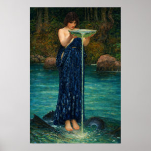 Poster Circé Invidiosa par John William Waterhouse