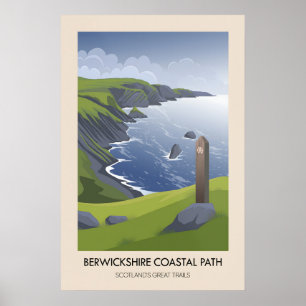 Poster Circuit côtier du Berwickshire parmi les Grandes R