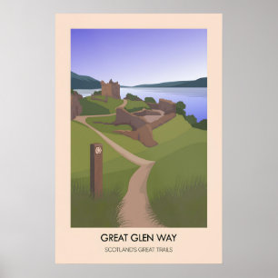 Poster Circuit du Great Glen - Les Grandes Traversées d'É