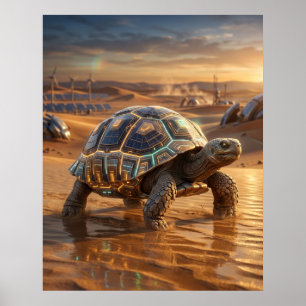 Poster Circuit Tortue Dunes Solaires