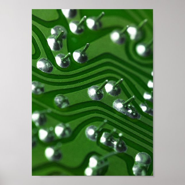 Poster Circuits informatiques (Devant)