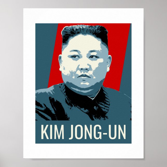 Poster Circulaire d'affiche Kim Jong-un (Devant)