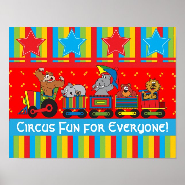 Poster Circus Fun pour tous (Devant)