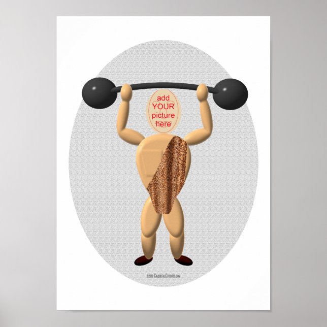 Poster Circus Strongman (Devant)