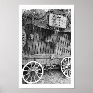 Poster Circus Wagon