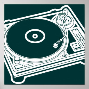 Poster Cire Old School / Platine