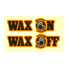Cire sur l'affiche Wax Off