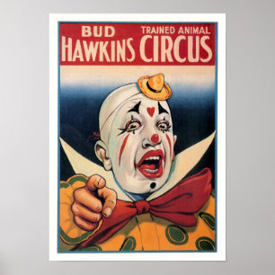 Poster Cirque de cru de Hawkins de bourgeon