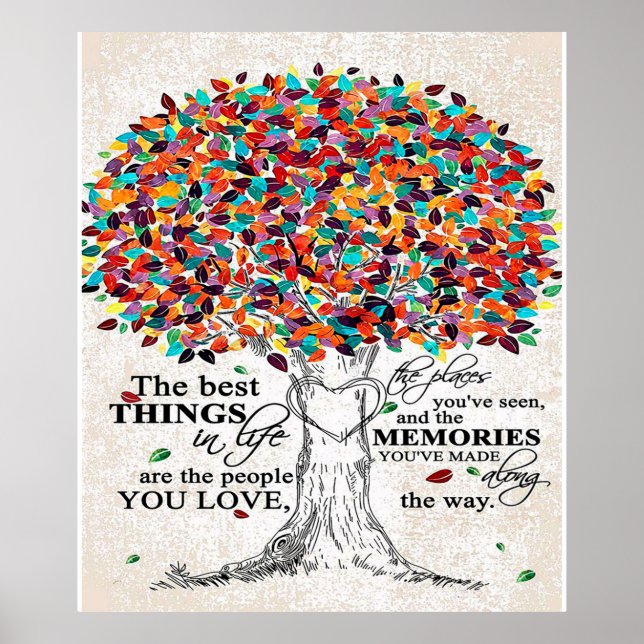 Poster Citation Amour Pour Mari, Mari Anniversaire Cadeau (Devant)