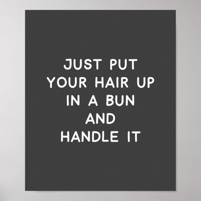 Poster Citation amusante sur les conseils de vie et la ré (Devant)