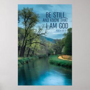 Poster Citation biblique inspirée des Psaumes