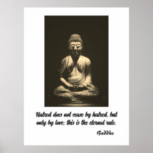 Poster Citation Bouddha