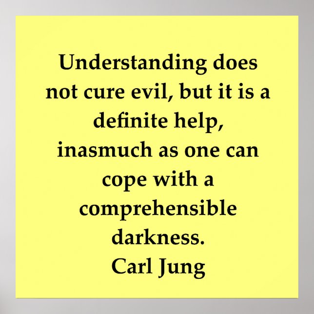 Poster citation carl jung (Devant)