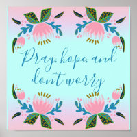 Citation catholique colorée