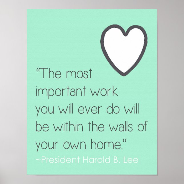 Poster Citation d'amour et d'inspiration personnelle (Devant)