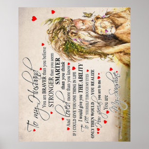 Poster Citation d'amour pour mari   Don de devis amusants