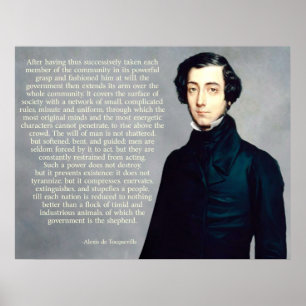 Poster Citation de berger de gouvernement