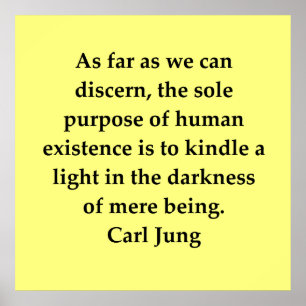 Poster citation de Carl Jung