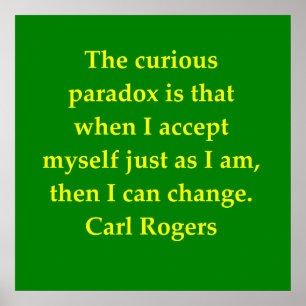 Poster citation de carl rogers
