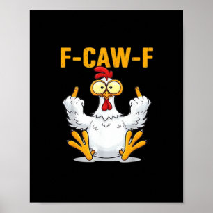 Poster Citation de Coq Mème Classique