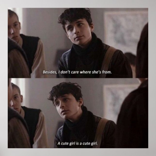 Poster Citation de Gilbert Blythe (Devant)