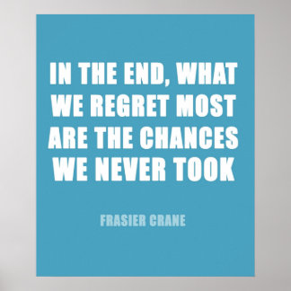 Poster Citation de grue Frasier