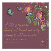 Citation de jardin secret Miracles F Hodgson Burne