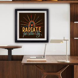 Poster Citation de la positivité du rayonnement moderne I