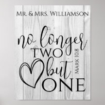 Citation de l'Écriture de mariage chrétien Cadeau 