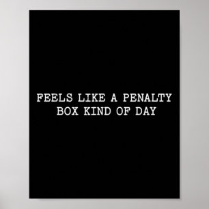 Poster Citation de mère de hockey qui dit se sent comme u