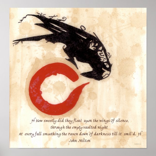 Poster Citation de Milton Raven (Devant)