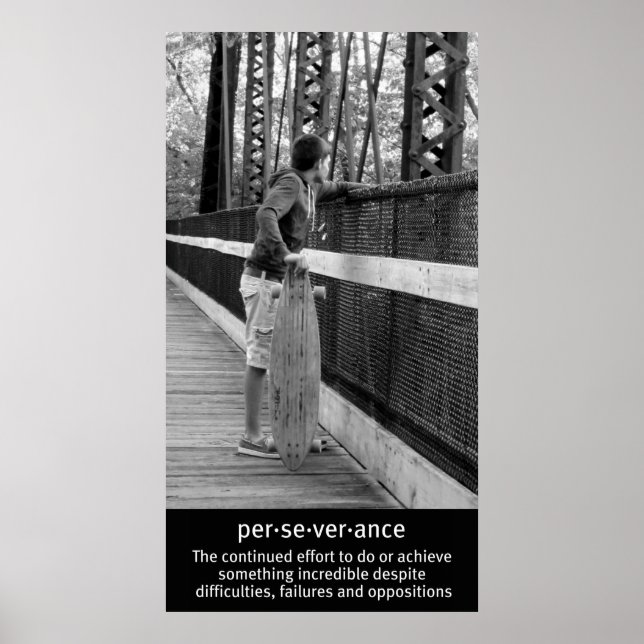 Poster Citation de persévérance longue (Devant)