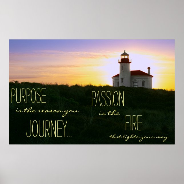 Poster Citation de phare Inspiration (Devant)