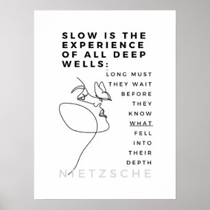 Poster Citation de philosophie introvertie de l'âme profo