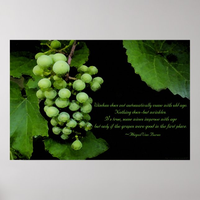 Poster Citation de sagesse (Devant)