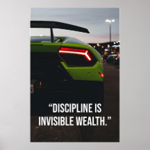 Citation de supercar de richesse invisible de disc