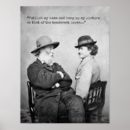 Poster Citation de Tenderest Lover Whitman