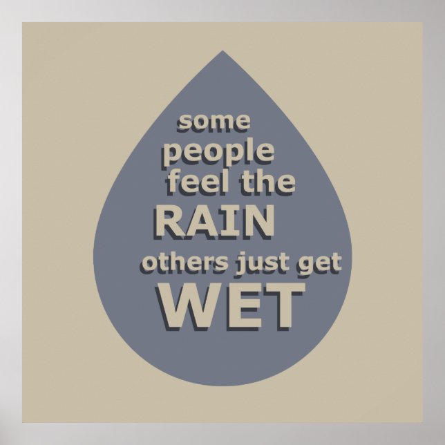 Poster Citation de vie motivante (Devant)