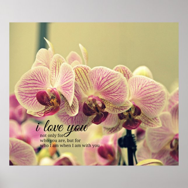 Poster Citation d'inspiration romantique (Devant)