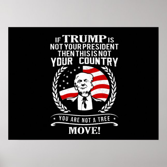 Poster Citation drôle de Trump 2020 (Devant)
