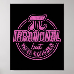 Poster Citation du 14 mars de la journée Pi - Irrationnel