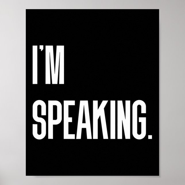 Poster Citation du débat de Kamala Harris (Devant)