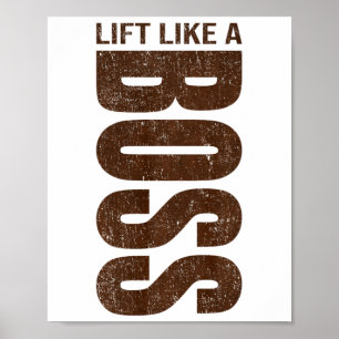Poster Citation Fitness Y2k Entraînement Gymnastique Ck I