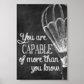 Poster citation inspirante pour un rappel quotidien