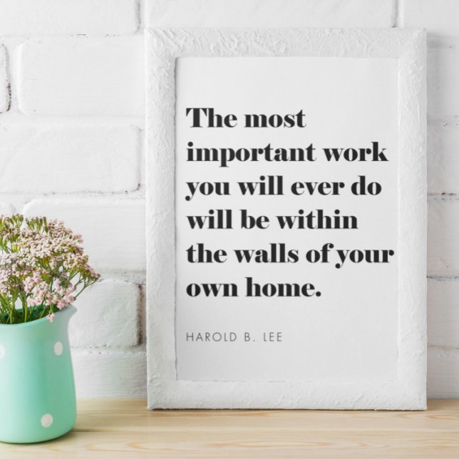 Poster Citation Inspirationnelle Pour Les Parents Écolier (Créateur téléchargé)